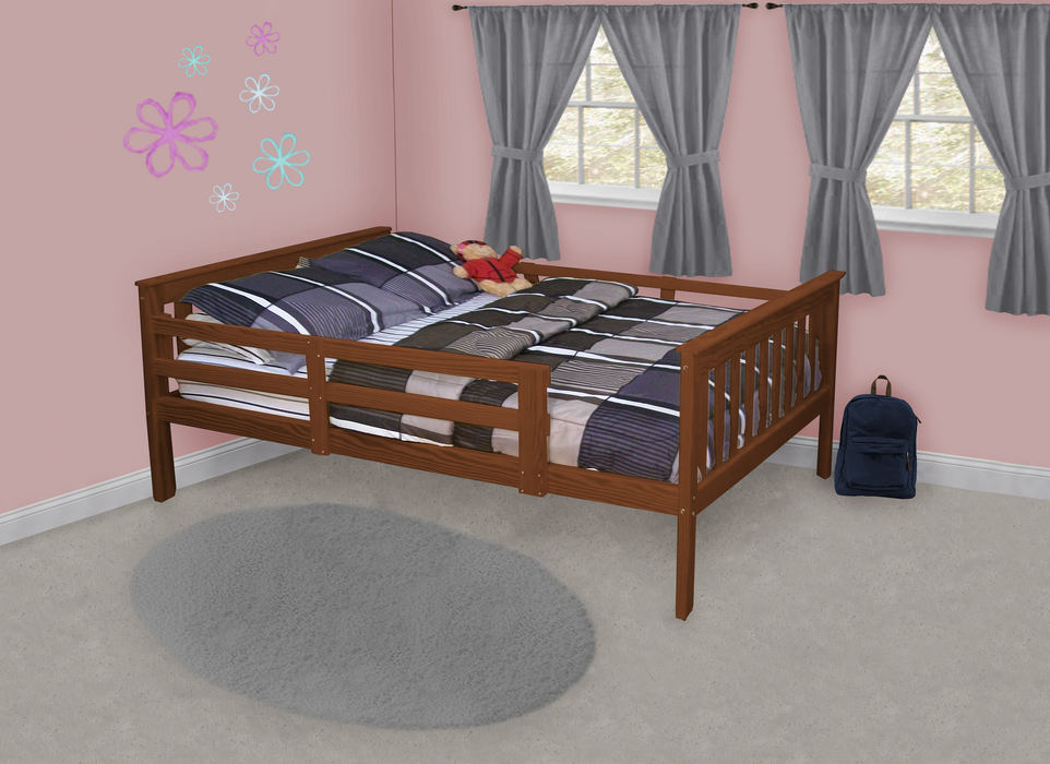 VersaLoft Full Mission Bed with Safety Rails by A&L Furniture Company