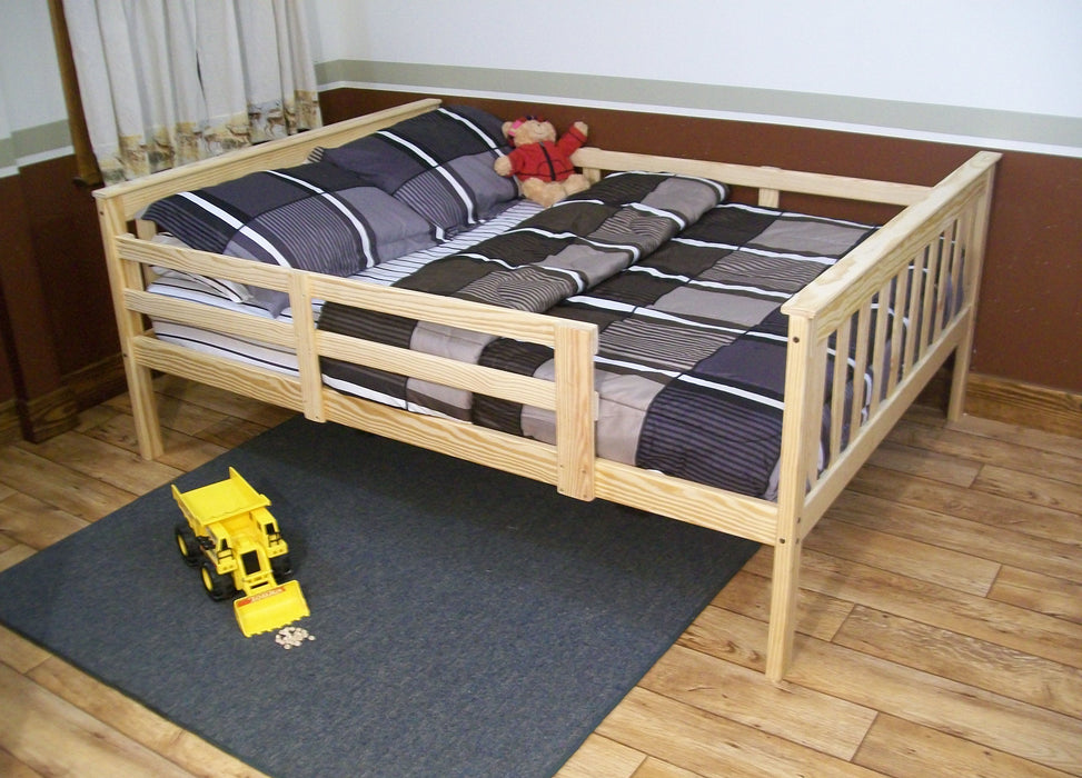 VersaLoft Full Mission Bed with Safety Rails by A&L Furniture Company
