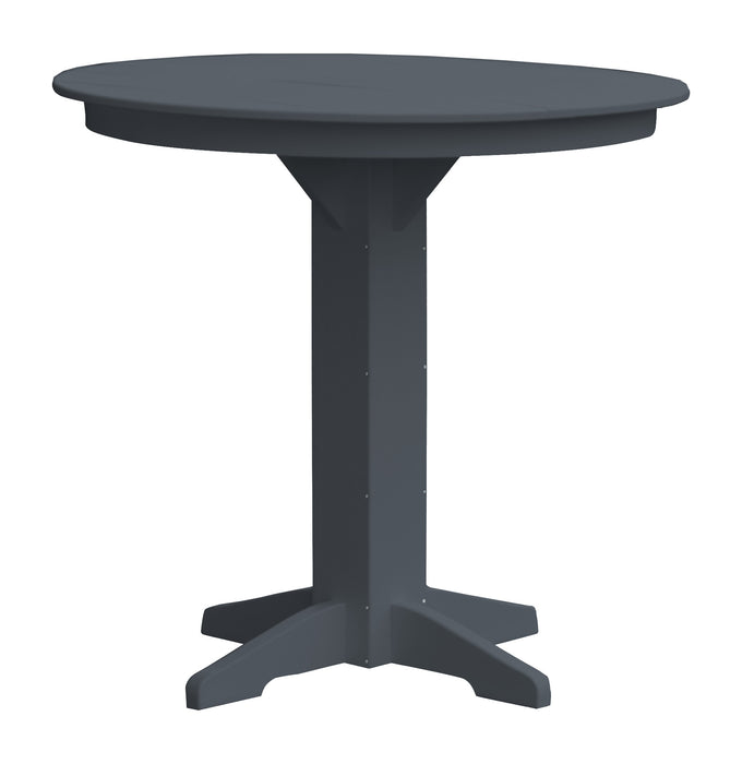 A&L Furniture Co. Round Amish-Made Poly Bar Tables