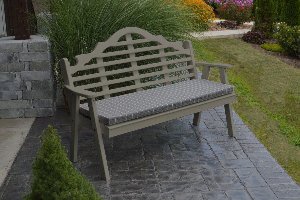 A&L Furniture Co. Amish-Made Pine Marlboro Garden Benches