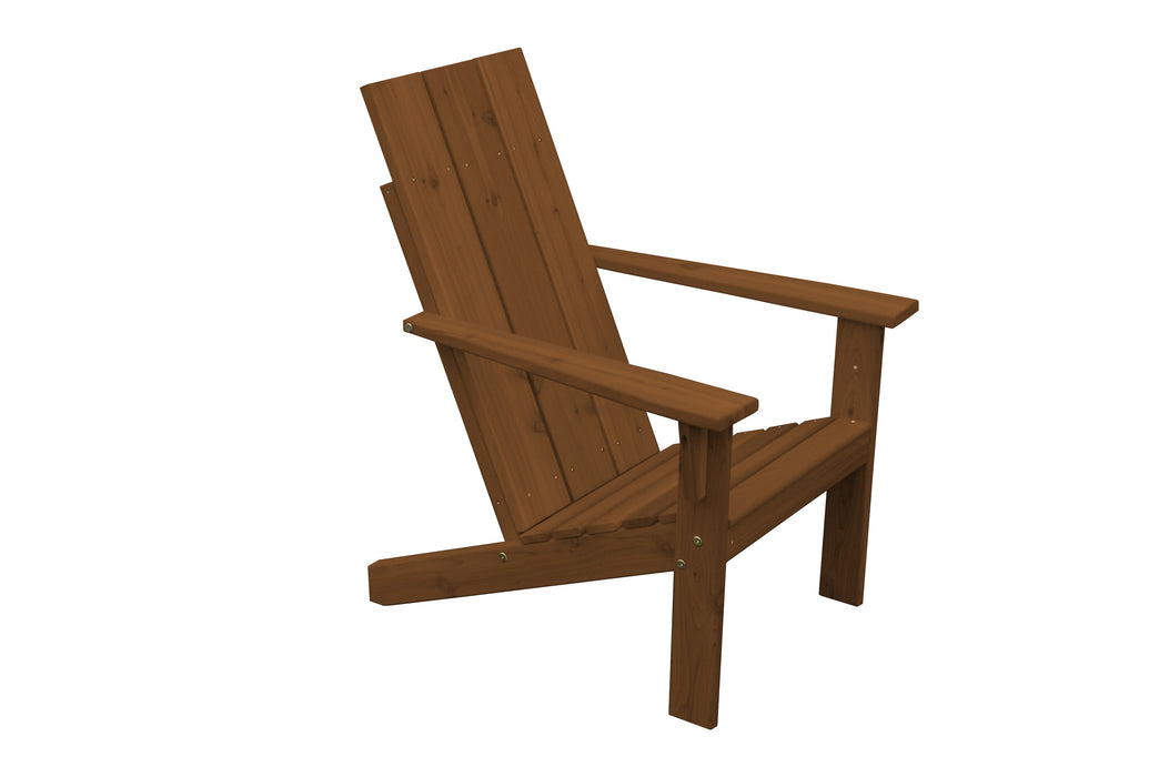 A&L Furniture Co. Amish-Made Cedar Modern Adirondack Chair