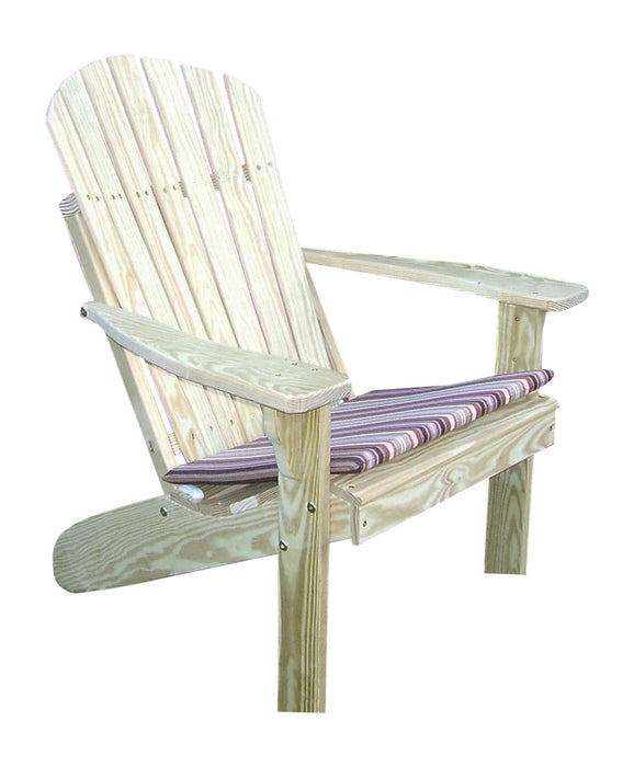 A&L Furniture Co. Amish-Made Pressure-Treated Pine Fanback Adirondack Chair