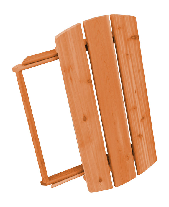 A&L Furniture Co. Amish-Made Cedar Folding Coffee Table