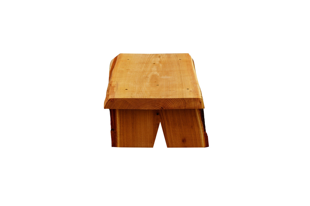 A&L Furniture Co. Blue Mountain Collection Briar Patch Decorative Flower Pot Benches