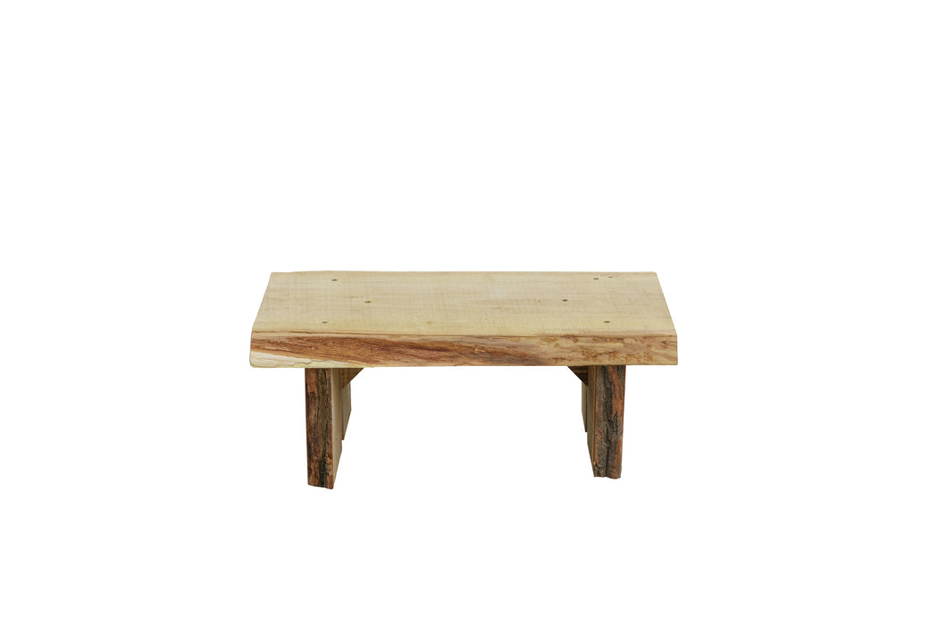 A&L Furniture Co. Blue Mountain Collection Briar Patch Decorative Flower Pot Benches