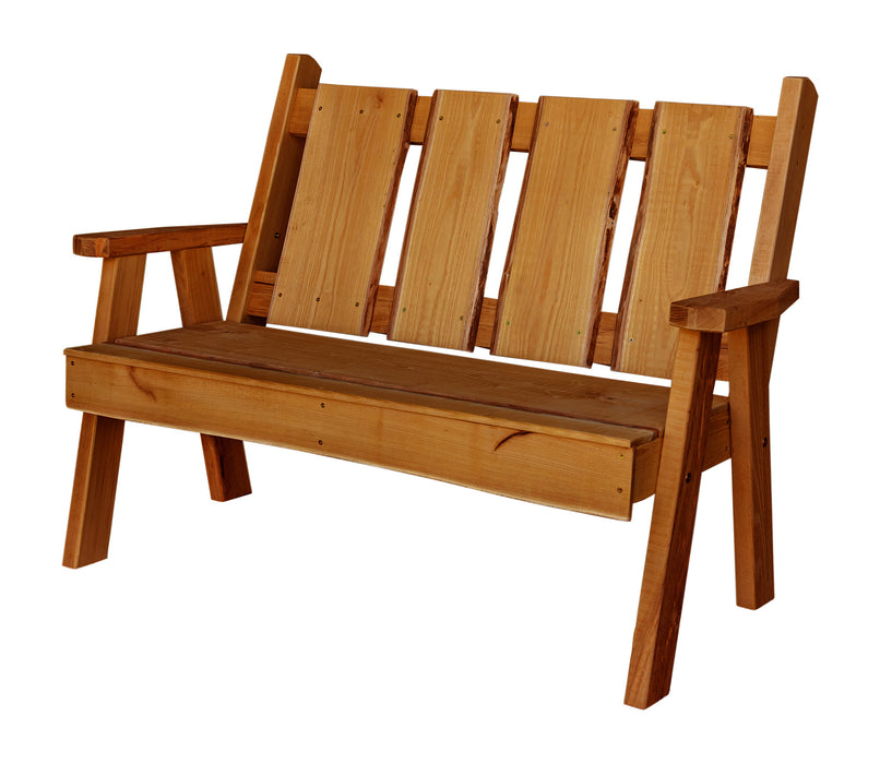 A&L Furniture Co. Blue Mountain Collection Timberland Garden Benches