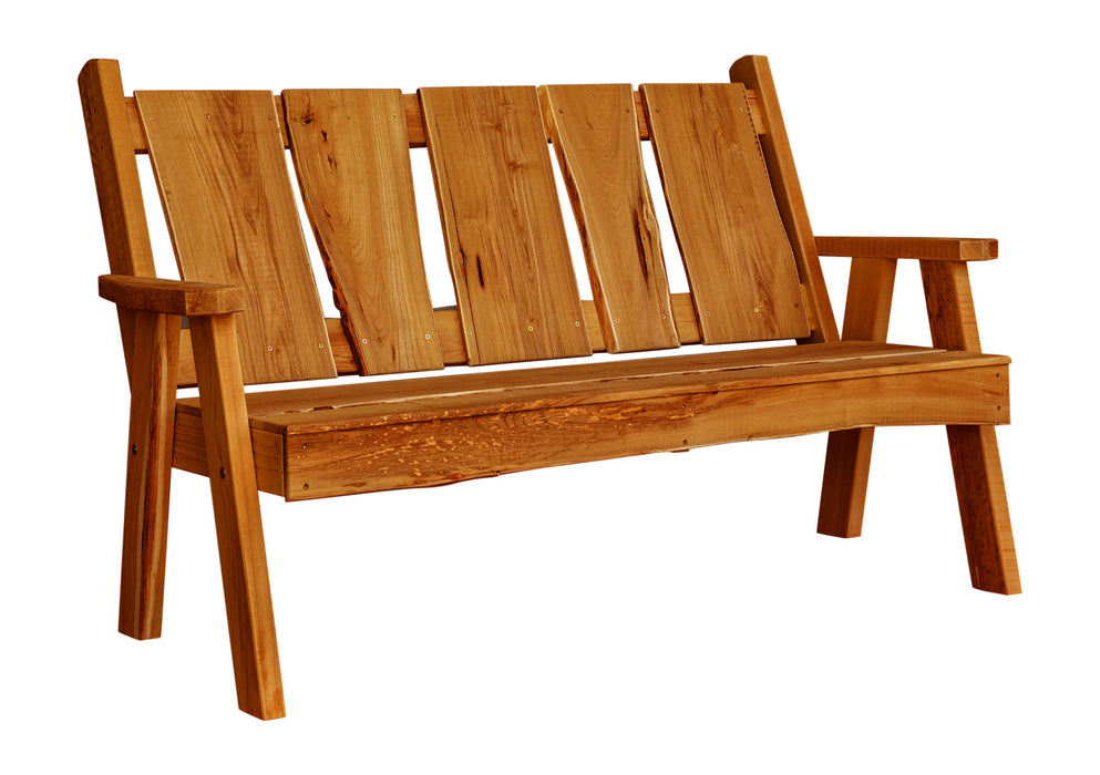 A&L Furniture Co. Blue Mountain Collection Timberland Garden Benches