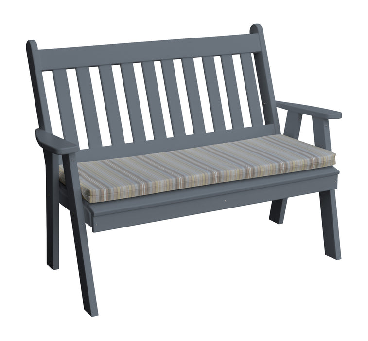 A&L Furniture Co. Amish-Made Poly Traditional English Garden Benches