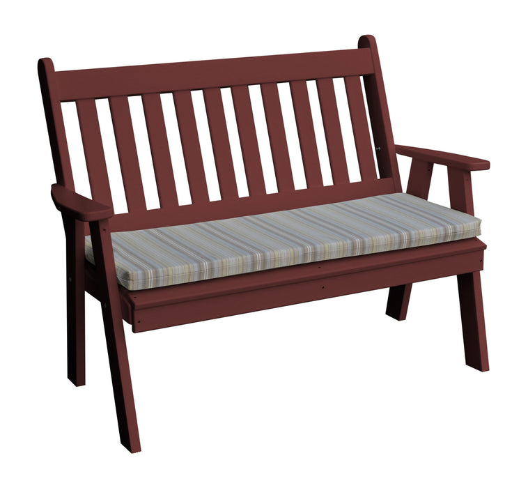 A&L Furniture Co. Amish-Made Poly Traditional English Garden Benches