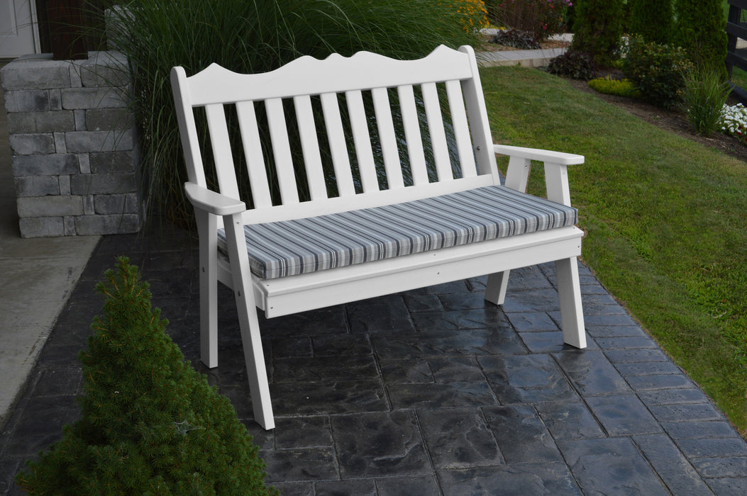 A&L Furniture Co. Amish-Made Poly Royal English Garden Benches