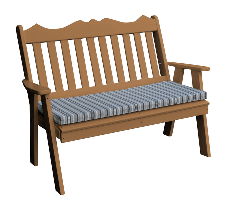 A&L Furniture Co. Amish-Made Poly Royal English Garden Benches