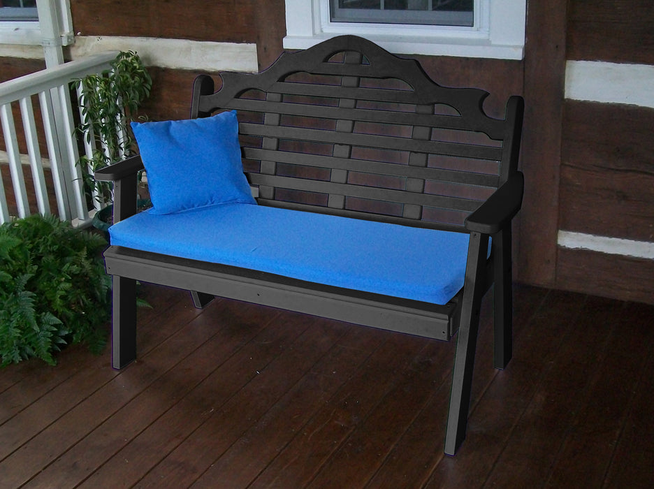 A&L Furniture Co. Amish-Made Poly Marlboro Garden Benches