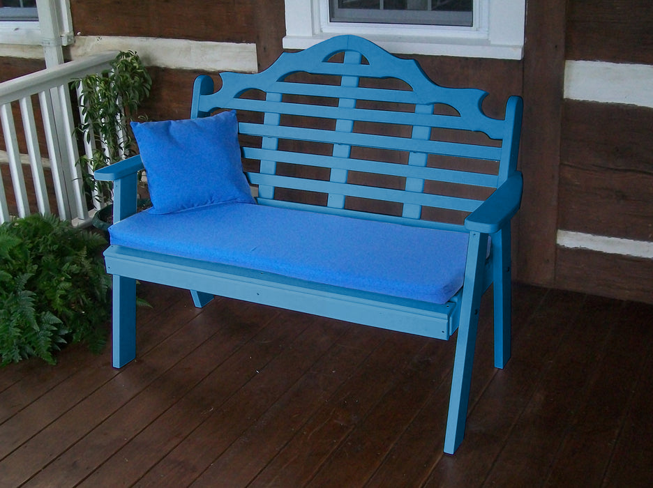 A&L Furniture Co. Amish-Made Poly Marlboro Garden Benches
