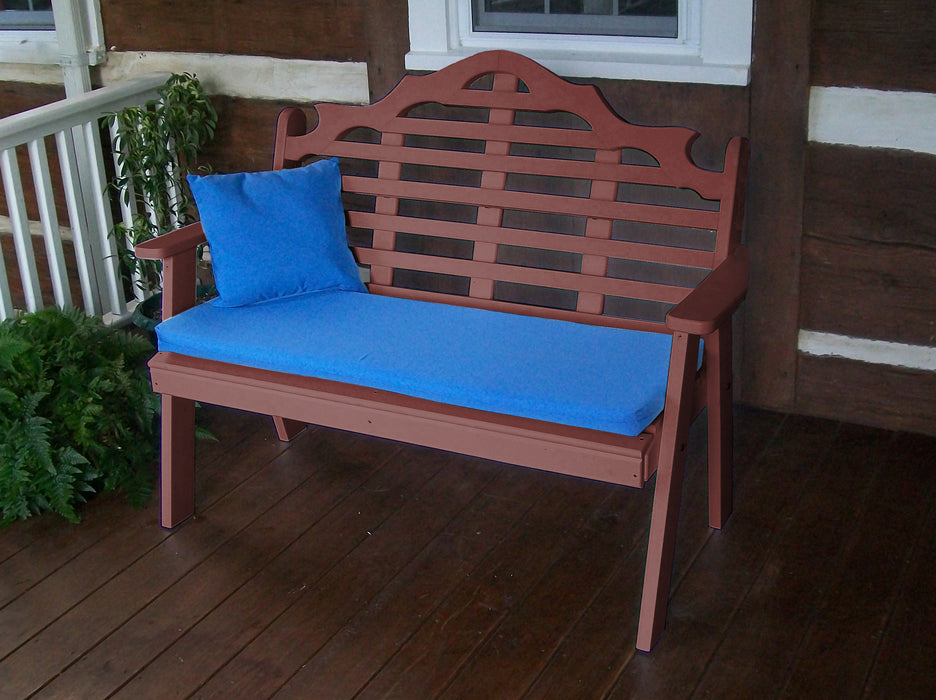 A&L Furniture Co. Amish-Made Poly Marlboro Garden Benches