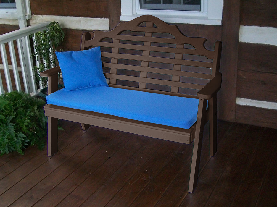 A&L Furniture Co. Amish-Made Poly Marlboro Garden Benches