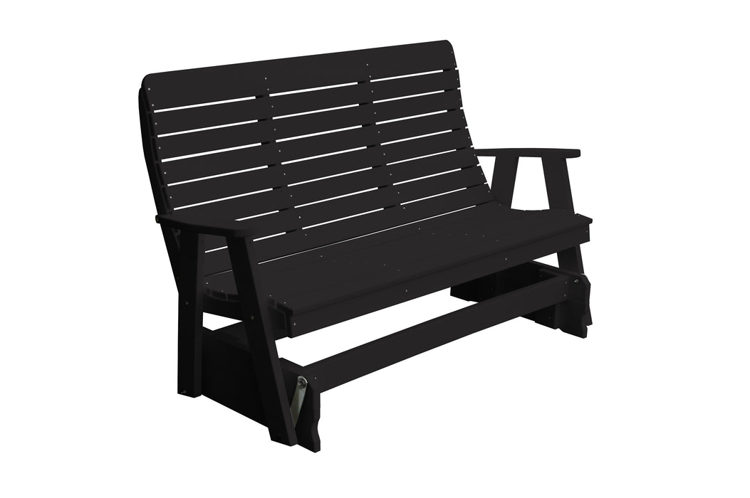 A&L Furniture Co. Amish-Made Poly Winston Glider Benches