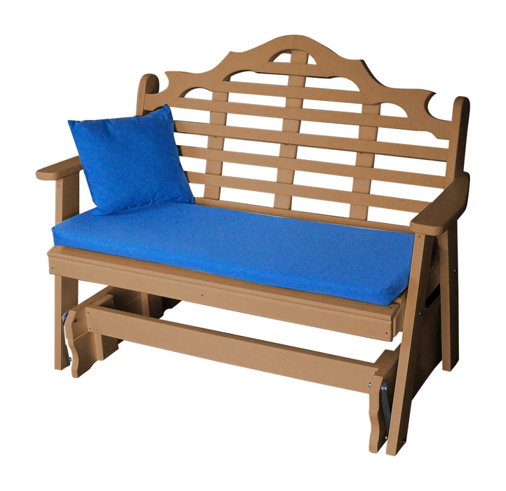 A&L Furniture Co. Amish-Made Poly Marlboro Glider Benches