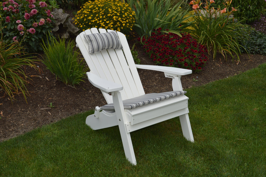 A&L Furniture Co. Amish-Made Folding/Reclining Poly Adirondack Chairs