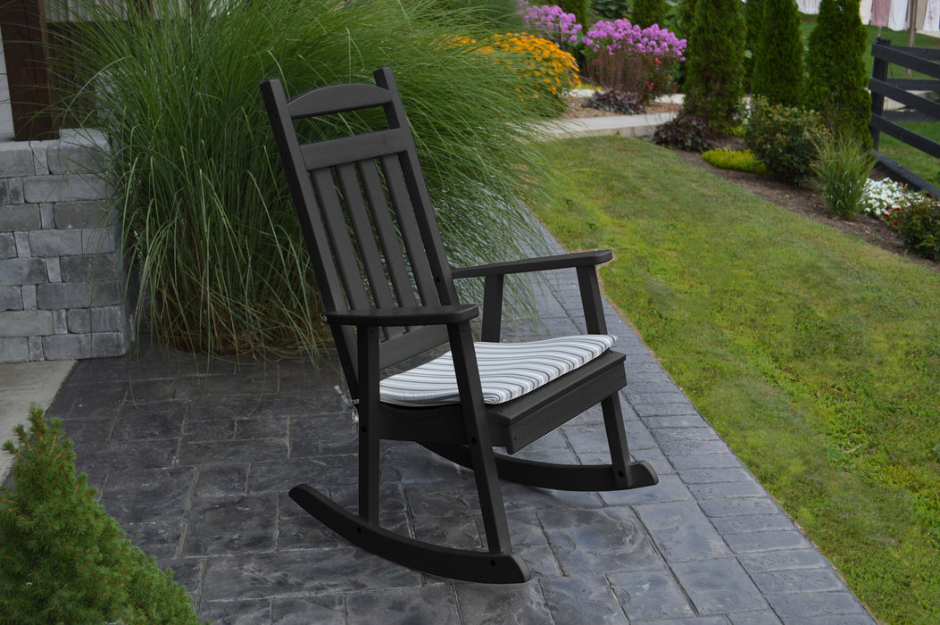 A&L Furniture Co. Amish-Made Poly Porch Rockers