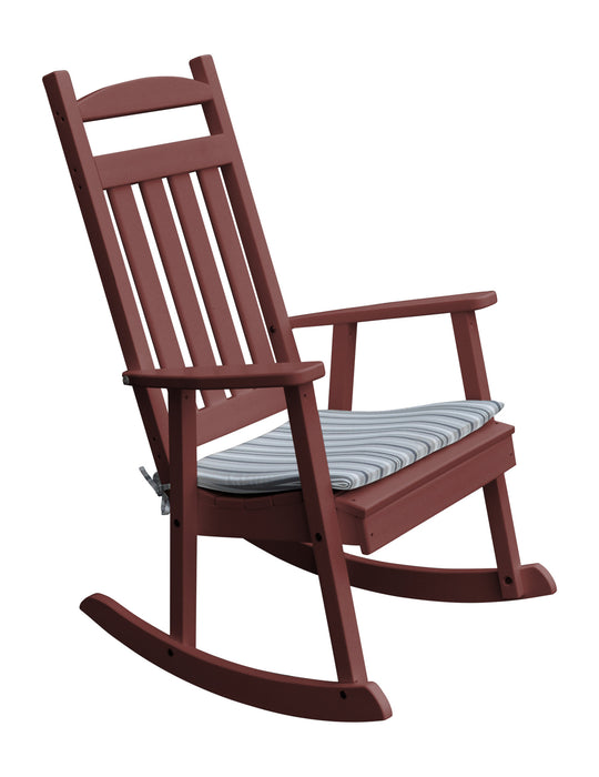 A&L Furniture Co. Amish-Made Poly Porch Rockers