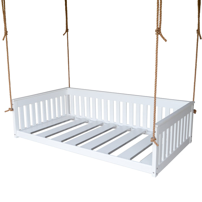 A&L Furniture Co. Amish-Made Poly Twin Mission Hanging Daybeds
