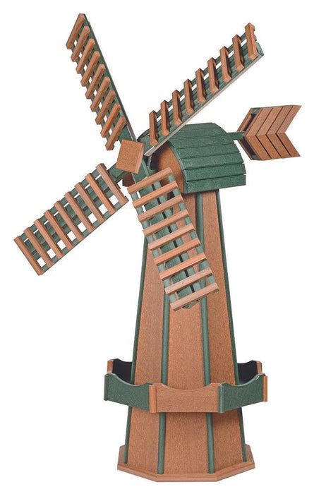 Amish-Made Poly Windmill Lawn Ornaments