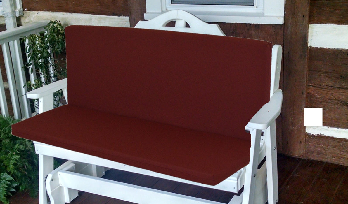A&L Furniture Co. Weather-Resistant Full Bench Cushions for Benches, Gliders and Porch Swings