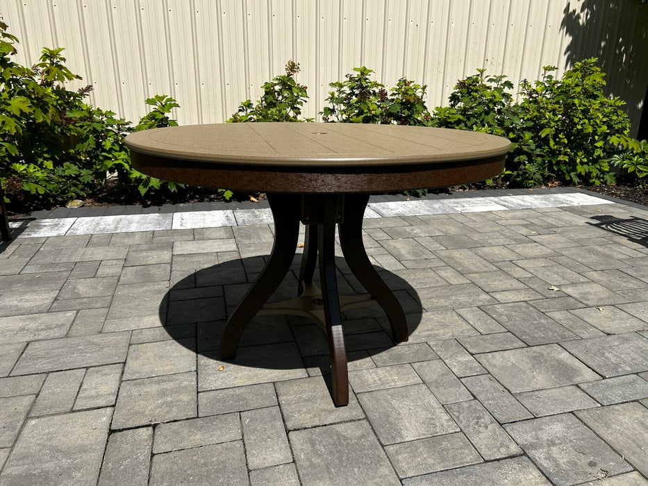 Amish-Made 44" Round Patio Dining Table - Local Purchase ONLY in Downingtown PA SR-RDT