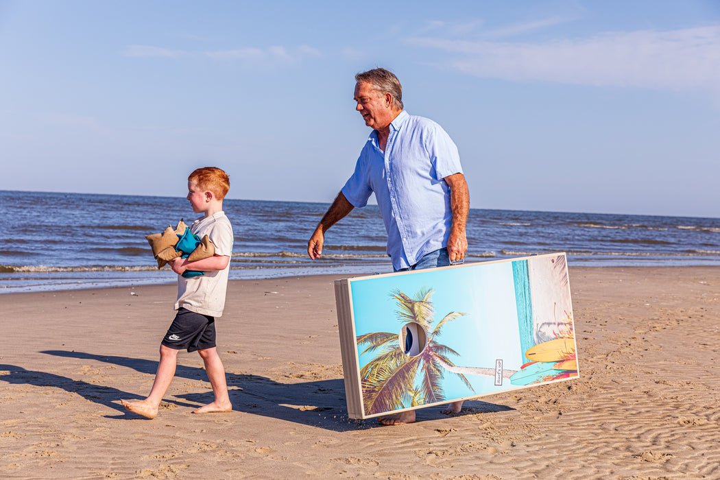 Amish-Made Poly Outdoor Cornhole Game Sets