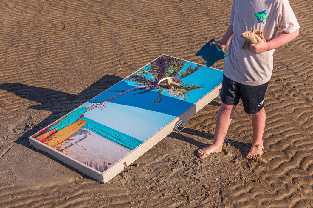 Amish-Made Poly Outdoor Cornhole Game Sets