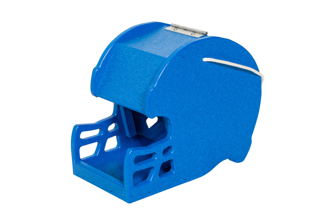 Amish-Made Football Helmet Poly Bird Feeder