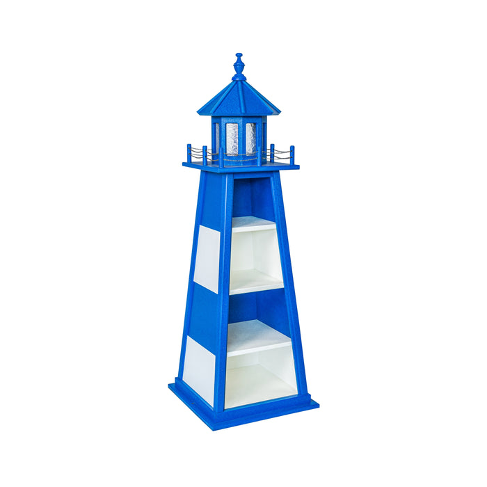 Amish-Made Nautical Lighthouse Shaped Shelves