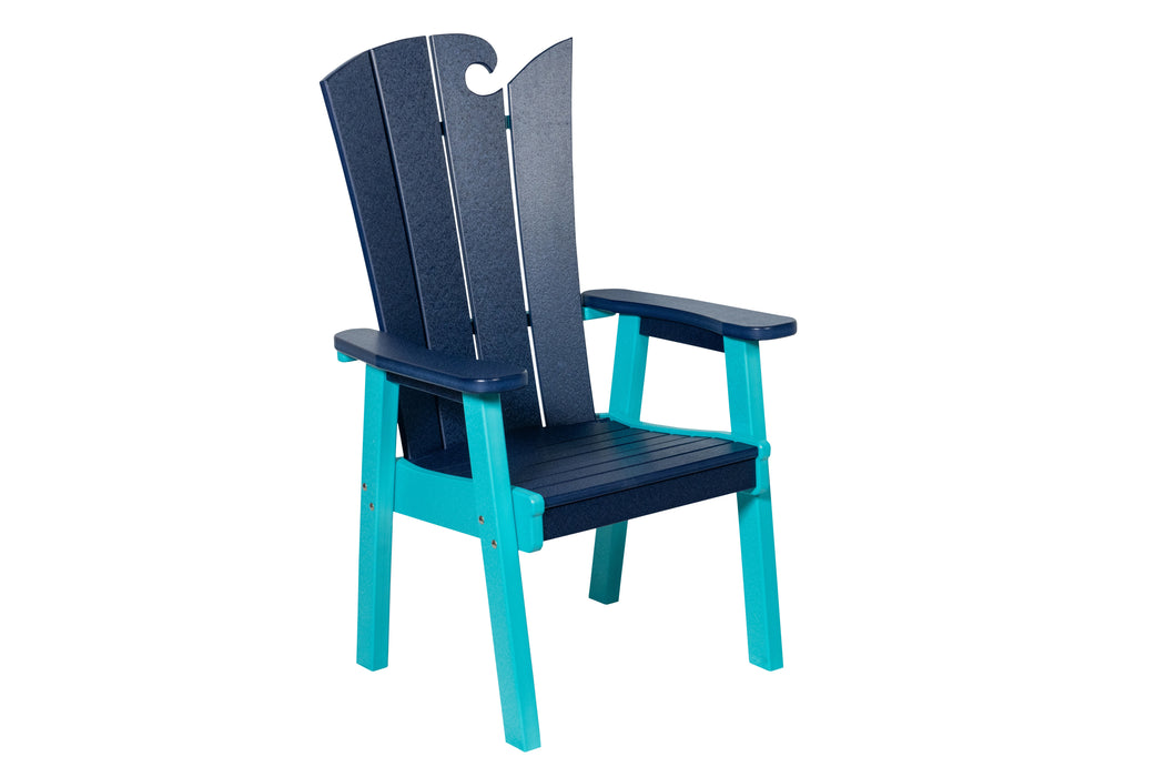 Amish-Made OceanWavz Collection Poly Dining Chairs