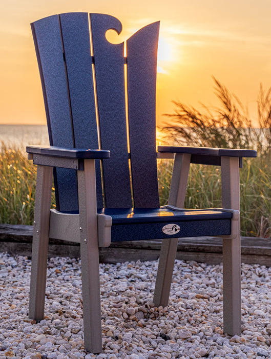 Amish-Made OceanWavz Collection Poly Dining Chairs