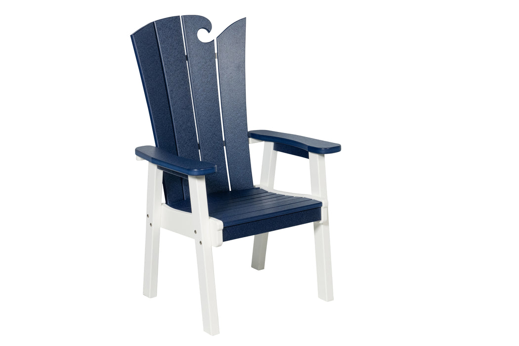 Amish-Made OceanWavz Collection Poly Dining Chairs