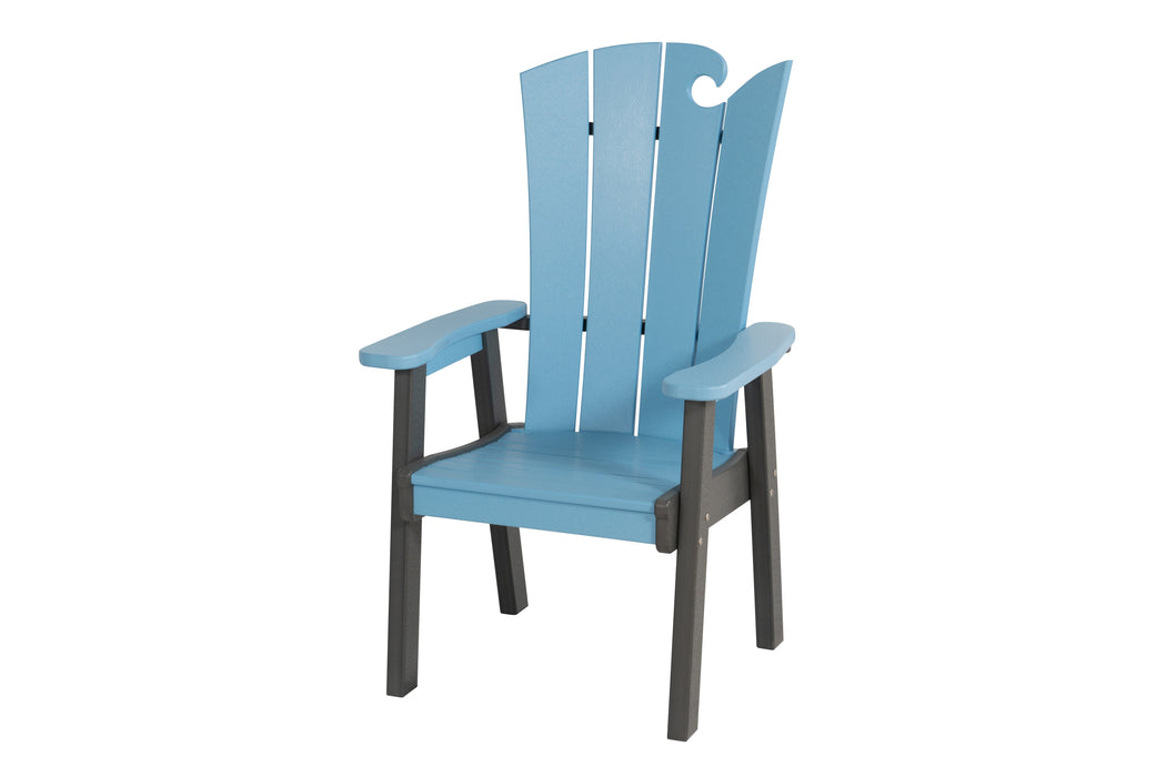 Amish-Made OceanWavz Collection Poly Dining Chairs