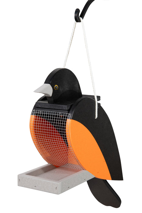 Amish-Made Bird-Shaped Poly Birdfeeders