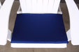 A&L Furniture Weather-Resistant Outdoor Acrylic New Hope Chair Cushion, Navy Blue