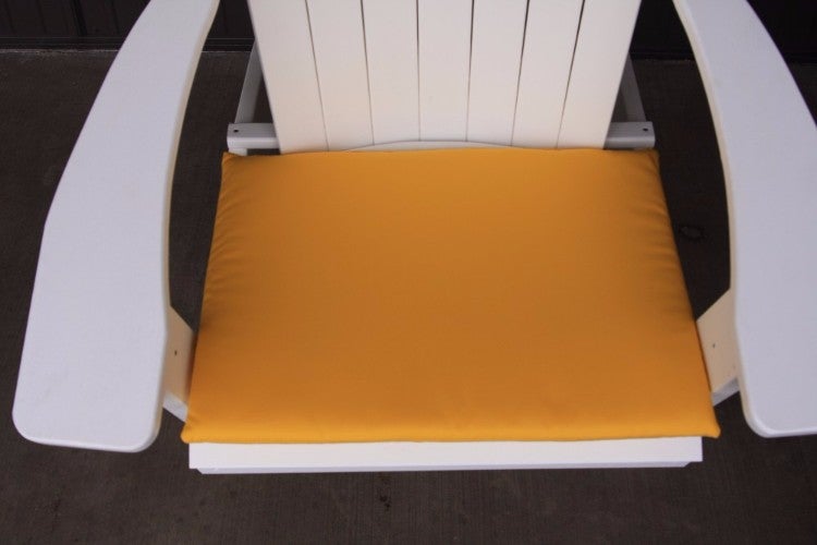 A&L Furniture Weather-Resistant Outdoor Acrylic New Hope Chair Cushion, Yellow