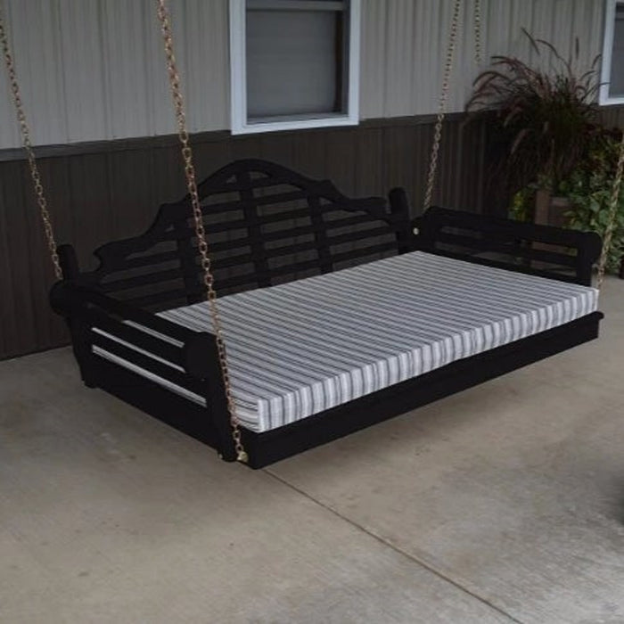 A&L Furniture Co. Amish-Made Pine Marlboro Swing Beds