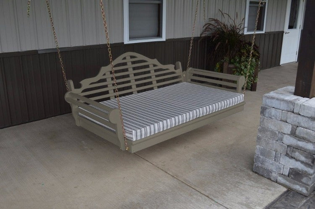 A&L Furniture Co. Amish-Made Pine Marlboro Swing Beds