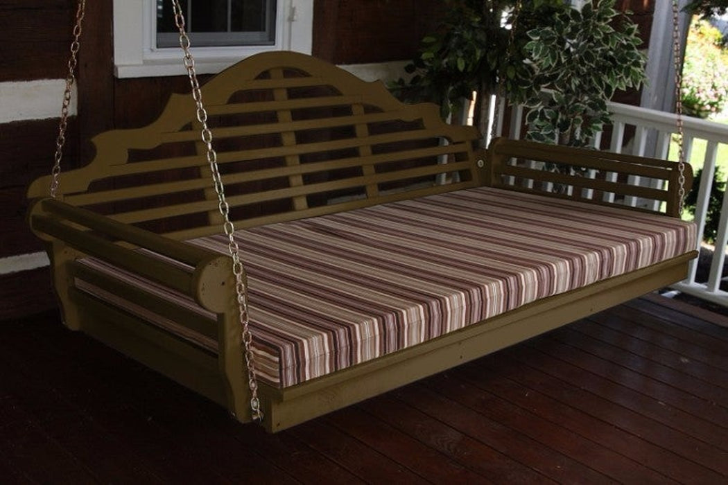 A&L Furniture Co. Amish-Made Pine Marlboro Swing Beds