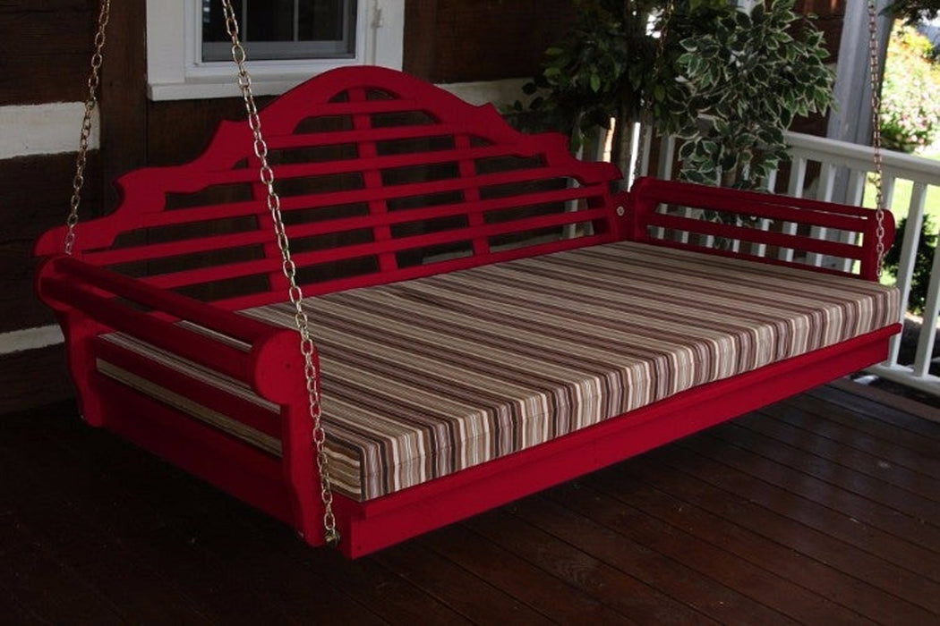 A&L Furniture Co. Amish-Made Pine Marlboro Swing Beds