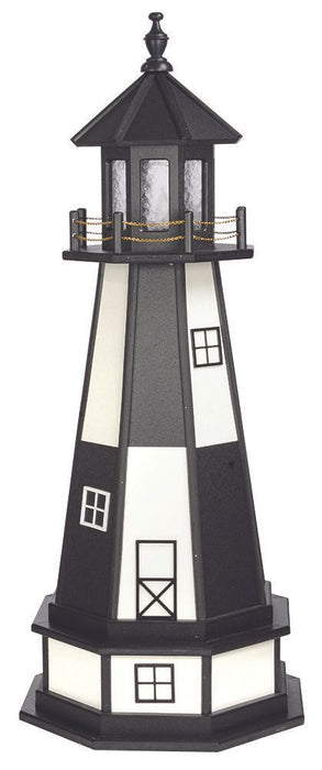 Octagonal Amish-Made Wooden Cape Henry, VA Replica Lighthouses