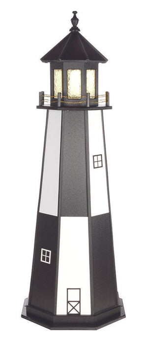 Octagonal Amish-Made Poly Cape Henry, VA Replica Lighthouses
