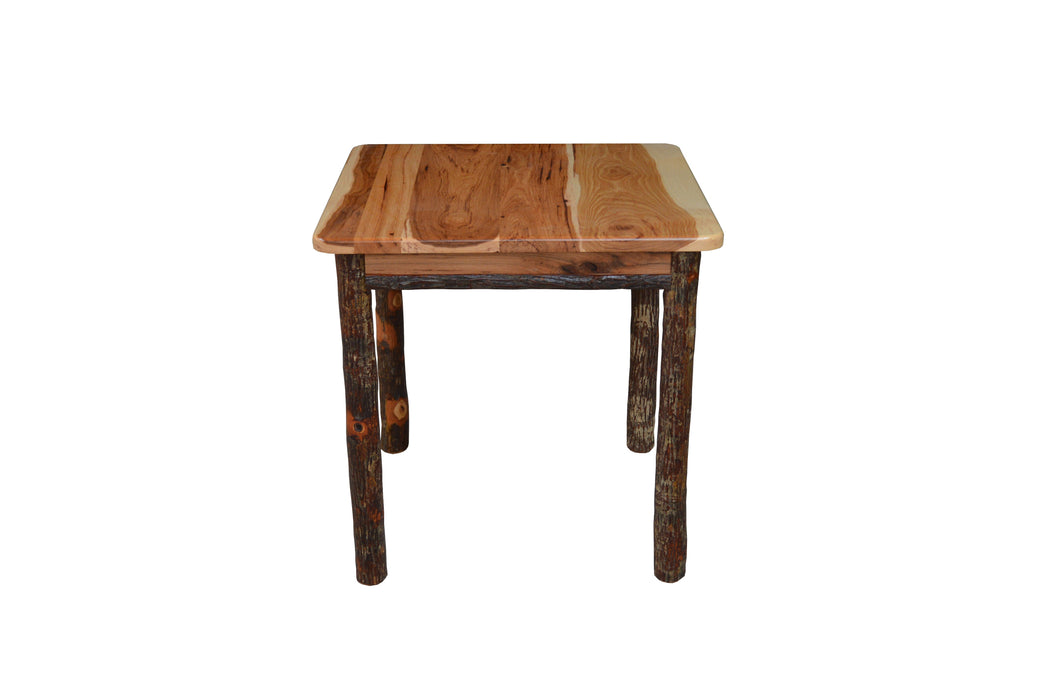 A&L Furniture Co. Hickory Solid Wood End Table