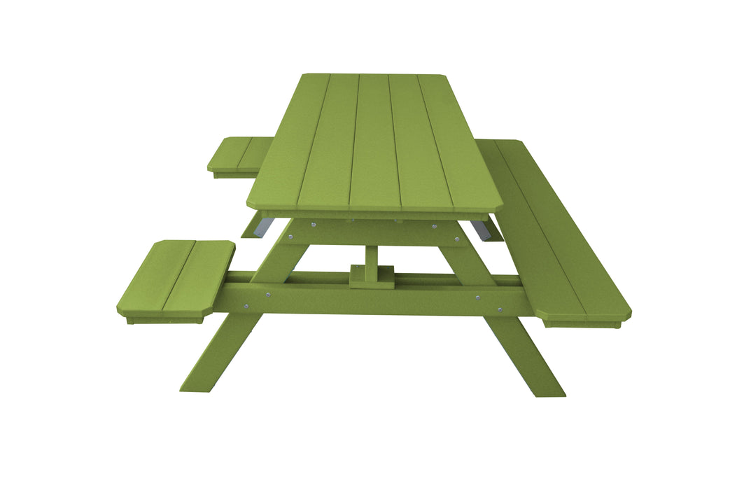 A&L Furniture Co. ADA Compliant 6' Poly Picnic Table