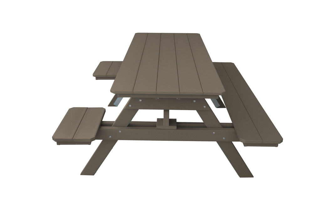 A&L Furniture Co. ADA Compliant 6' Poly Picnic Table