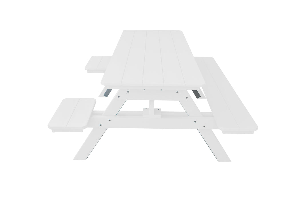 A&L Furniture Co. ADA Compliant 6' Poly Picnic Table