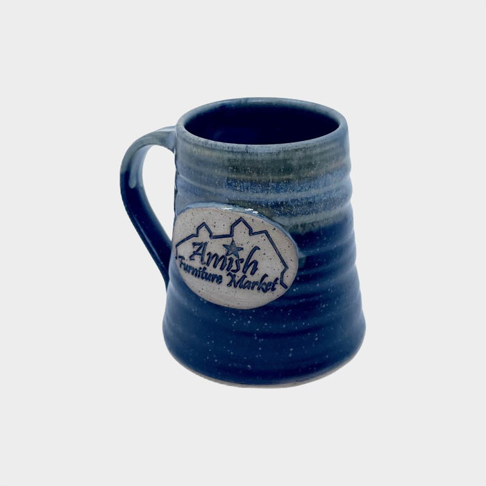 Handmade Stoneware Amish Furniture Market Mugs from Gehman Pottery Works